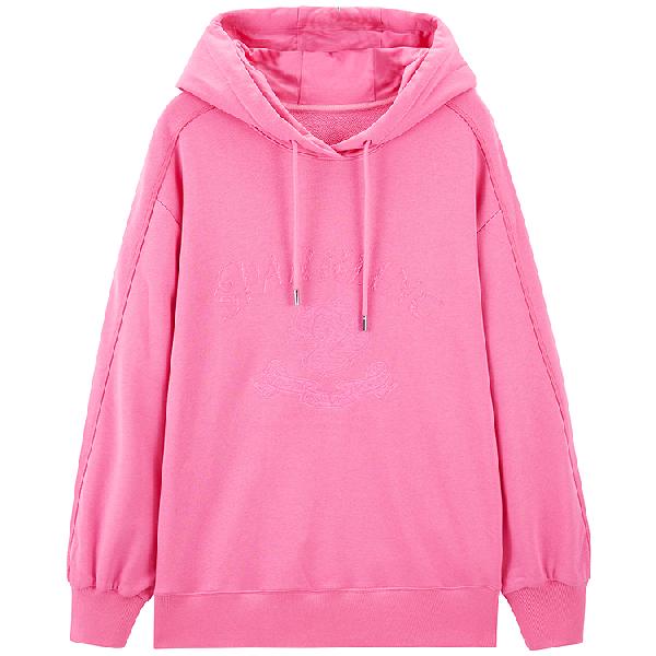 Peacebird Hoodie Loose Fit Pink