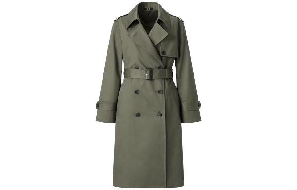 UNIQLO SS24 Olive Trench Coat