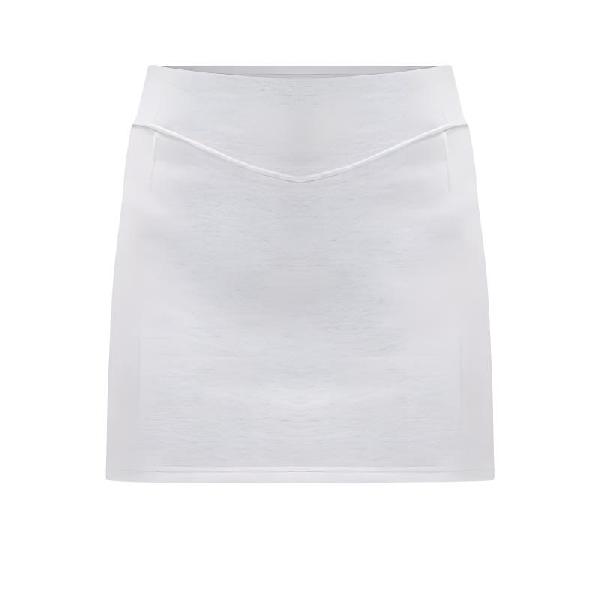 lululemon Scuba Skirt Grey White