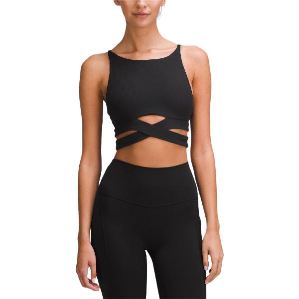 lululemon Cross-Band Sports Bra Black