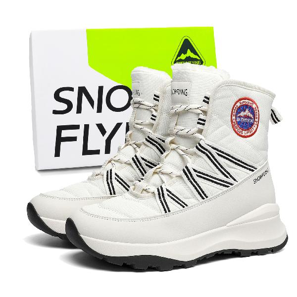 SNOW FLYING