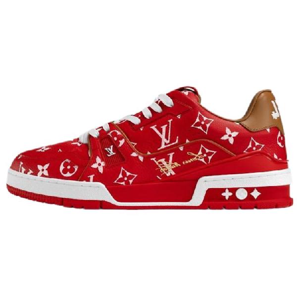Louis Vuitton Trainer Red