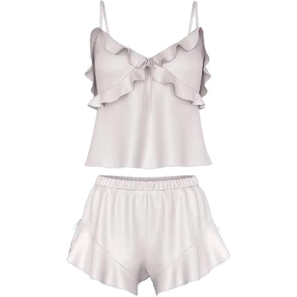 Victoria's Secret Dream Angels Ruffle Shorts Set