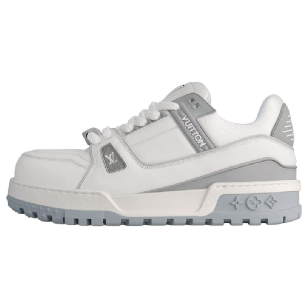 Louis Vuitton Trainer Maxi White Grey