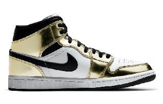 Jordan Air Jordan 1 Mid SE "Metallic Gold"