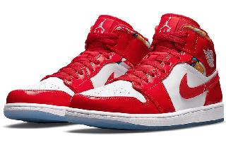 Jordan Mid Retro Basketball Red White