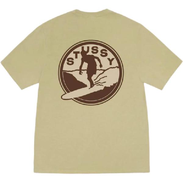 Stussy SS25 SURF CLUB TEE PIGMENT DYED T