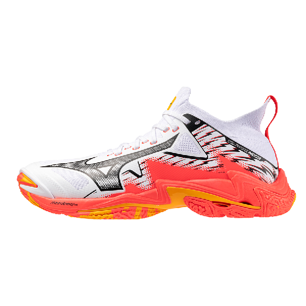 Mizuno Wave Lightning Neo 3 White Orange