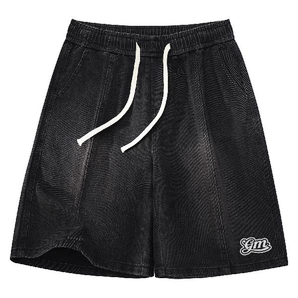 Garfield Family Vintage Washed Straight Shorts