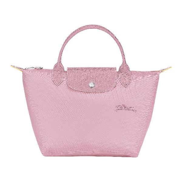 Longchamp Le Pliage Green Pink