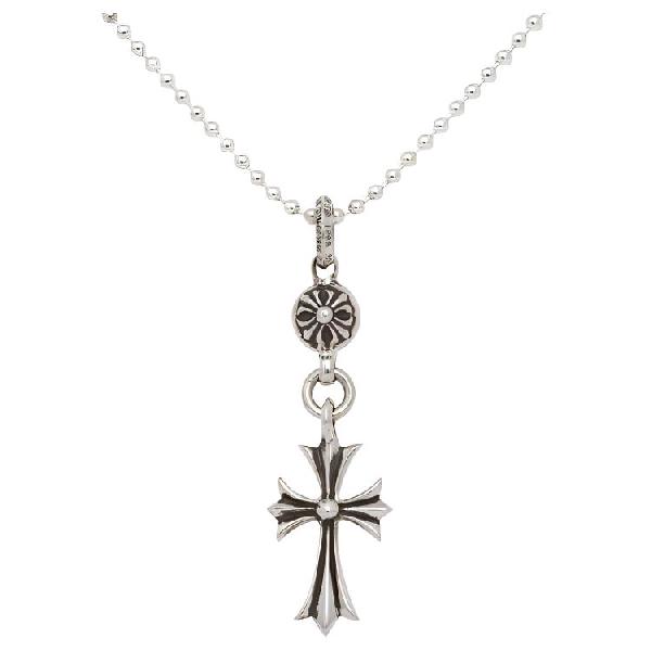 Chrome Hearts Cross Pendant Necklace Silver
