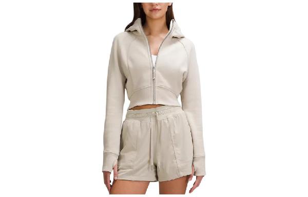 lululemon Scuba Full-Zip Cropped Hoodie
