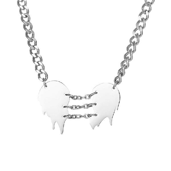 Clancy Titanium Steel Necklace