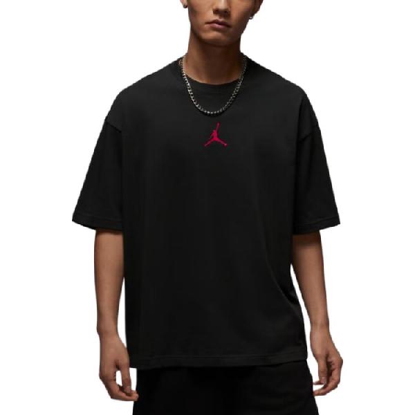 Jordan OVERSIZED Crewneck T-Shirt Grey Black