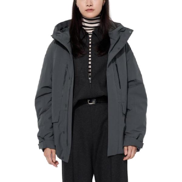 UNIQLO Waterproof Down Jacket Dark Gray