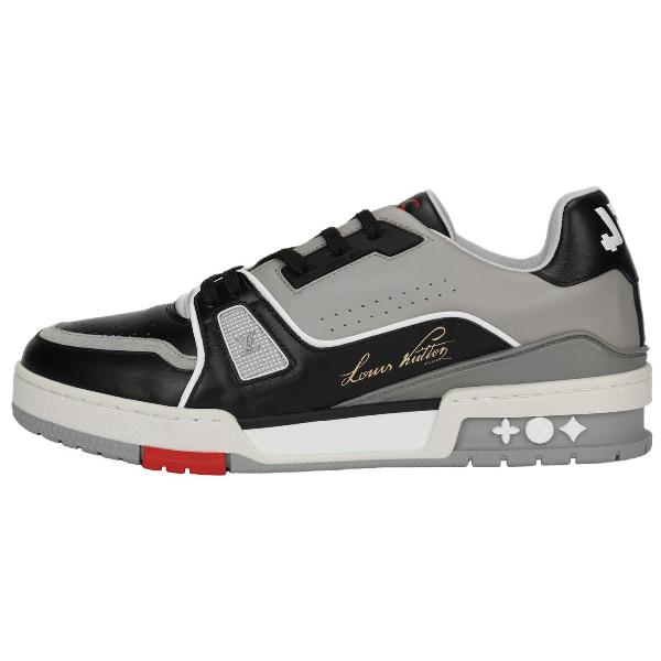 Louis Vuitton Trainer Black Grey