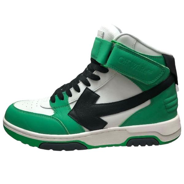 OFF-WHITE Out Of Office Green Black