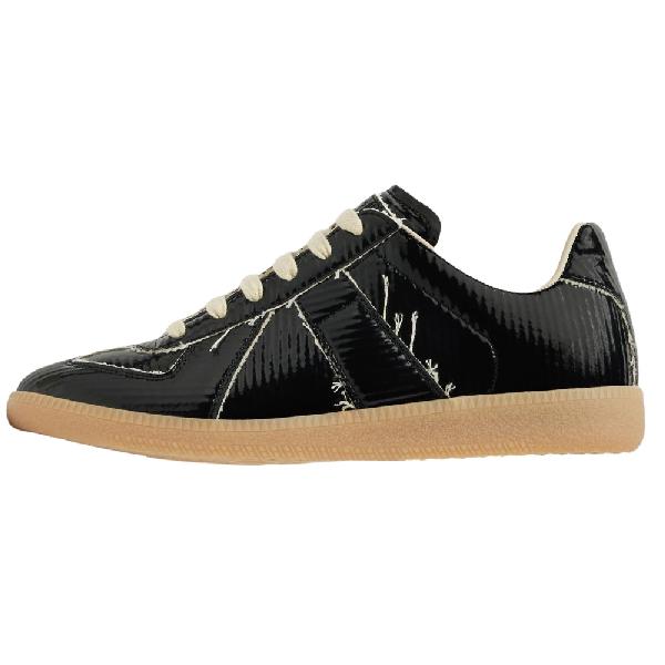 Maison Margiela Replica Low Top Sneakers Black