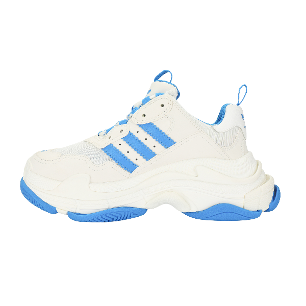 adidas x Balenciaga Triple S White Blue