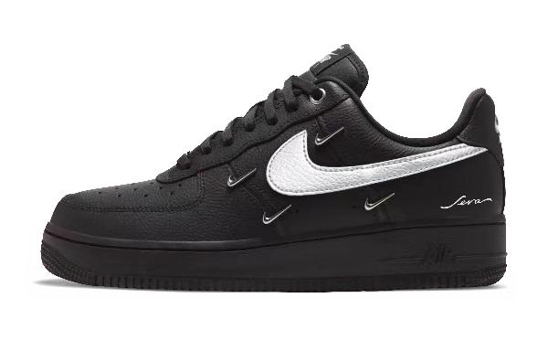 Nike Air Force 1 Low Black Silver