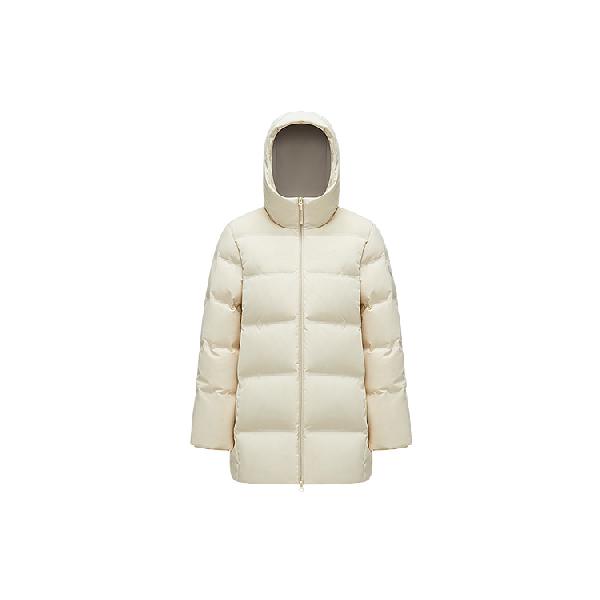 Bosideng 90 Down Hooded Mid-Length Coat