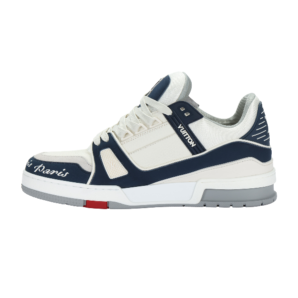 Louis Vuitton Paris Limited Edition White Blue