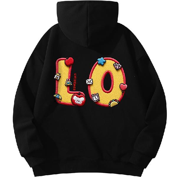 UNthemed Love Badge Hoodie