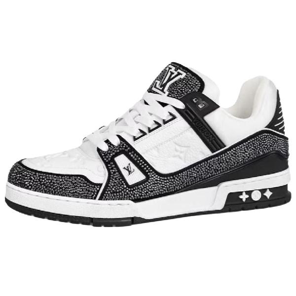 LOUIS VUITTON Trainer Black White