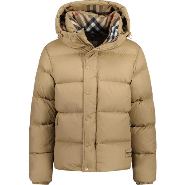 Burberry Quilted Down Jacket Beige