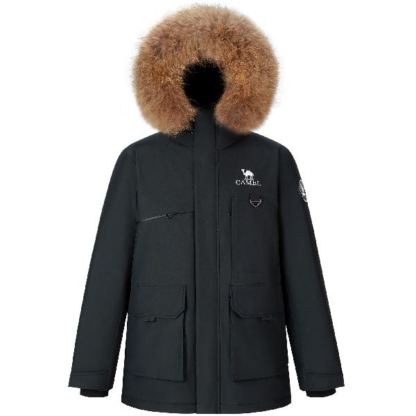 CAMEL Warm Fleece Parka