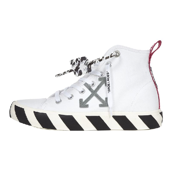OFF-WHITE Vulcanised Mid-top