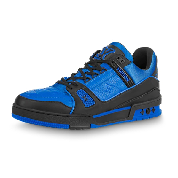 Louis Vuitton Trainer Blue Black