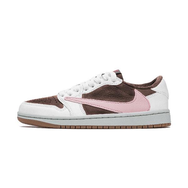 Travis Scott x Air Jordan 1 Low "White Pink"
