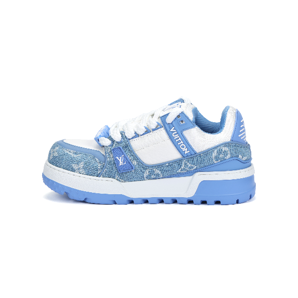 Louis Vuitton Trainer Maxi Blue White