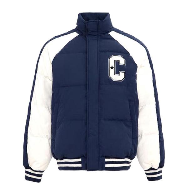 Converse Down Zip Letter Jacket