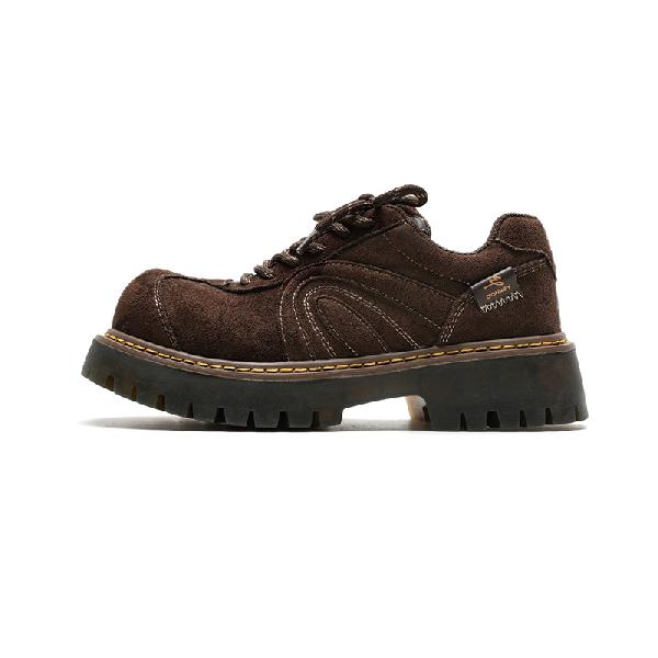 Mule Donkey PU Vintage Thick Sole