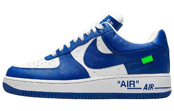 Nike x Louis Vuitton Air Force 1 Low Blue White