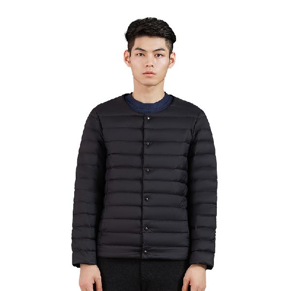 雅鹿 中年轻薄款保暖外套内胆羽绒服 男款