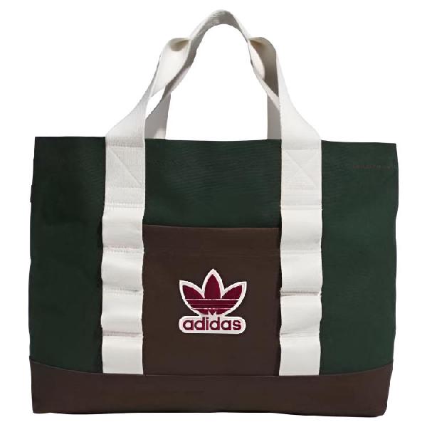 adidas Originals 38.22L Tote Bag Green Brown