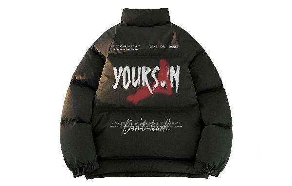 Yiershuang Outdoor Graffiti Down Jacket
