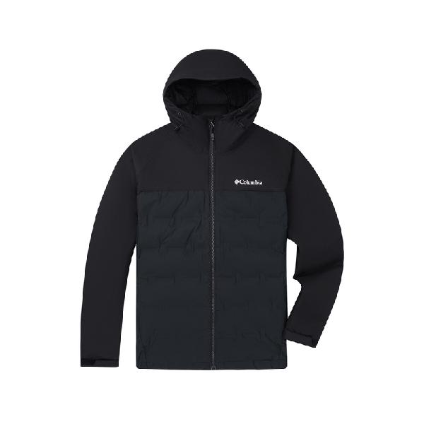 Columbia 650 Loft Hooded Down Jacket Gray