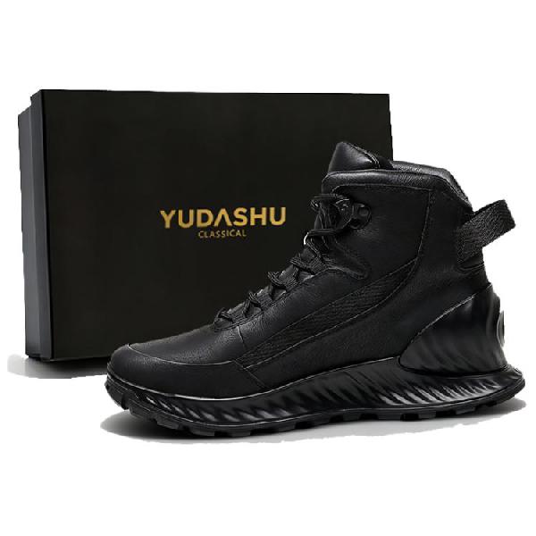 YUDASHU Winter Leather Boots