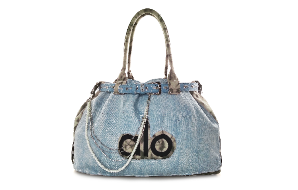 alo yoga TCO Galaxy Denim Tote Bag