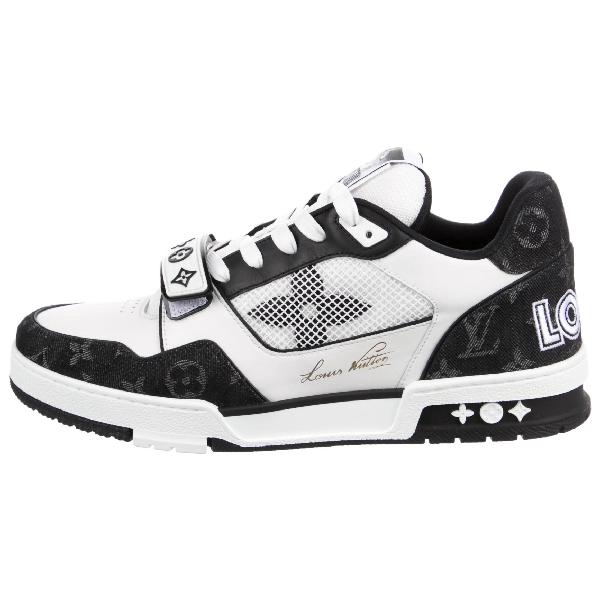 Louis Vuitton Trainer Mid Black White