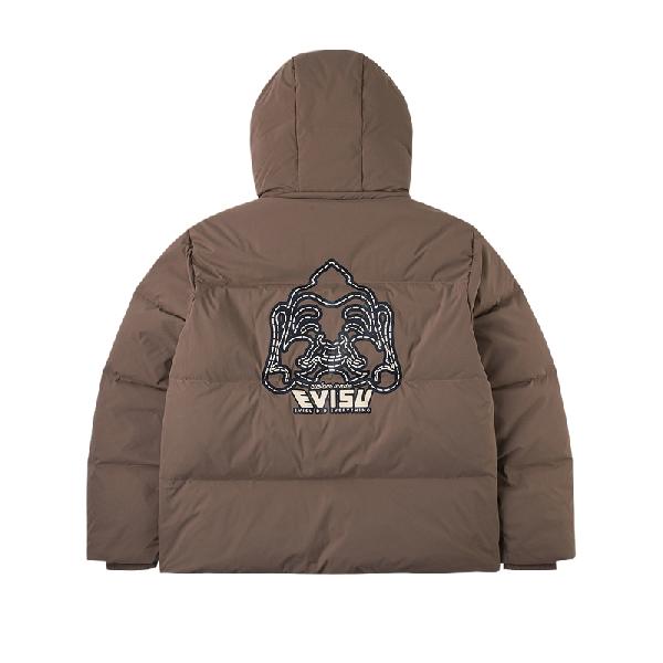 EVISU Down Jacket Beige