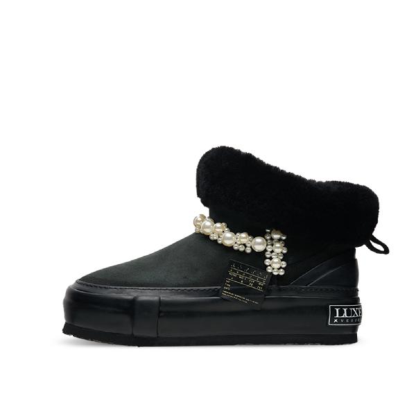 xVESSEL Snow Boots Black