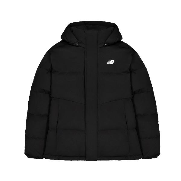 New Balance Loose Fit Detachable Hood Down Jacket