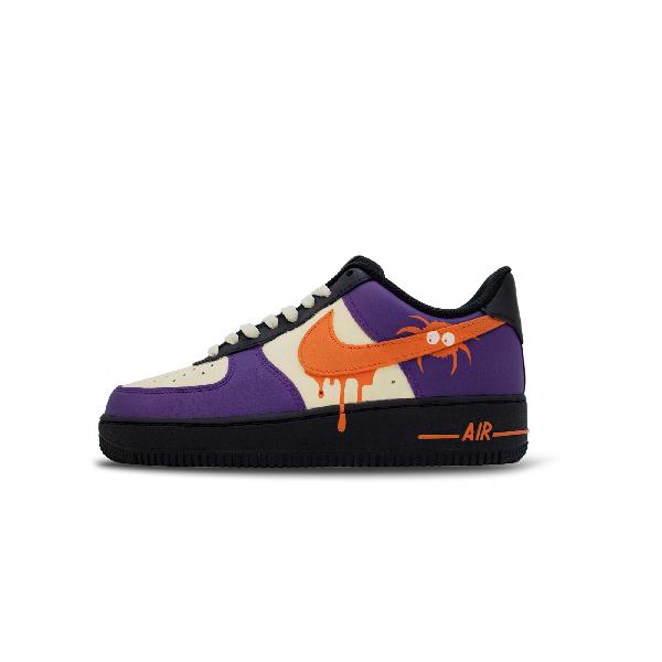 Nike Air Force 1 Halloween Spider