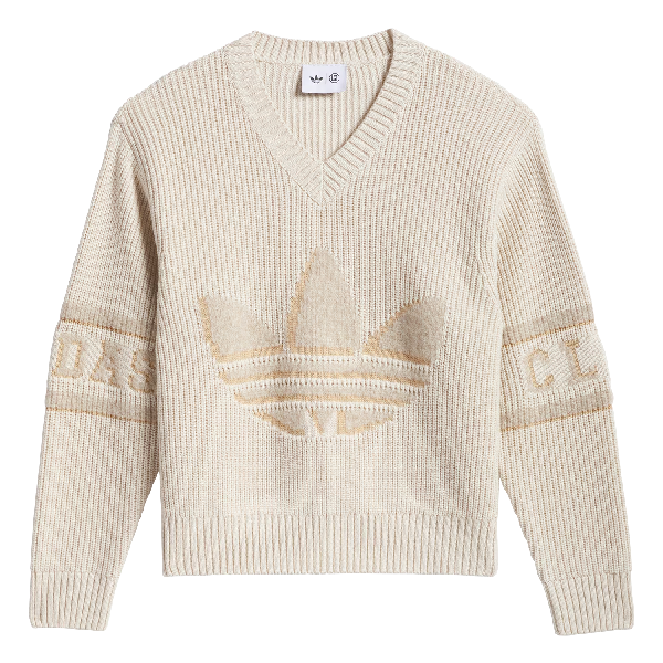 adidas Originals CLOT FW25 SST Crochet TT V-Neck Sweater