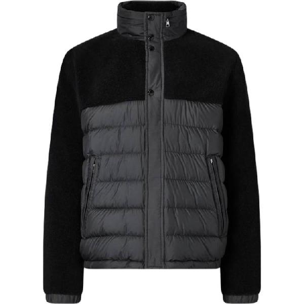 Moncler SS26 Doudoune courte en teddy Mistral